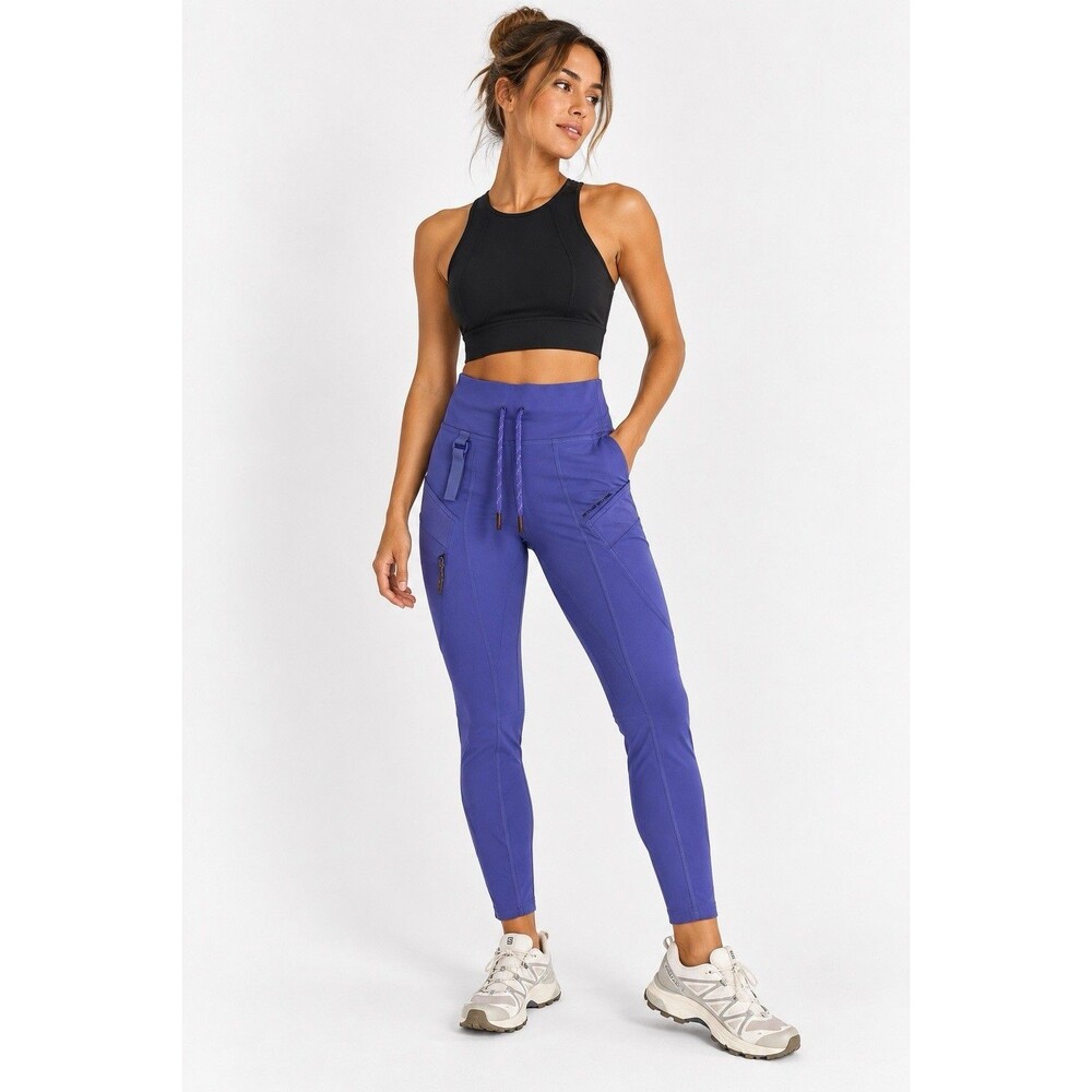 Lululemon Cargo Super-High-Rise Hiking Tight 25” Charged Indigo Size 6
